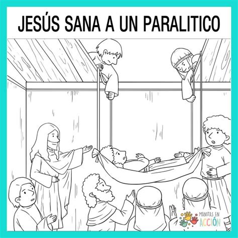 Jesus Sana A Un Paralitico Diagram Art