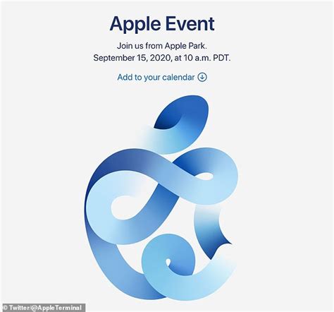 Apple Announces September 15 Virtual Event Where It Is Expected To