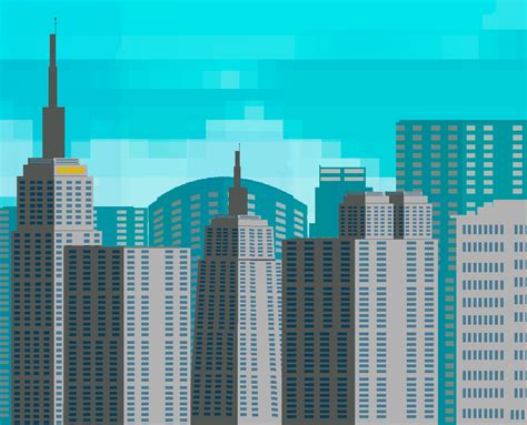 Pixel Art Buildings 1 Test By Da2software On Deviantart