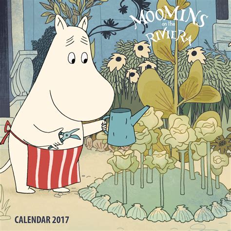 Moomins On The Riviera Mini Wall Calendar 2017 Art Calendar Amazon