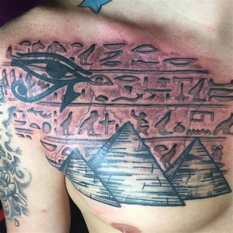 Egyptian Scripture Tattoos