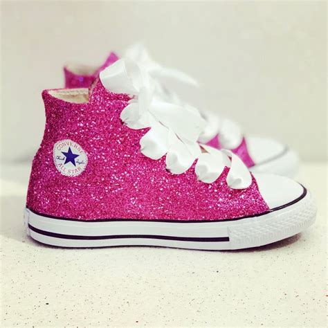 converse pink sequin high tops off 73