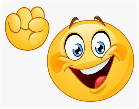 Fist Pump Emoji 248 Decal Yeah Smiley Hd Png Download Kindpng