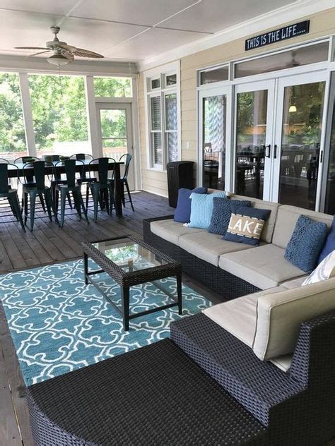 Addition includes raised porch with expanded outdoor dining and outdoor living areas. 14 Best Lanai porch images | Lanai porch, Screened in ...