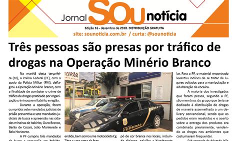 16ª Edição Do Jornal Sou Notícia Já Está Nas Ruas Sou Notícia Sn