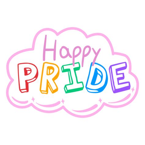 Happy Pride Png And Svg Transparent Background To Download