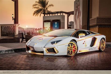 White And Gold Lamborghini Wallpapers Wallpaper Cave