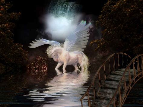 Beautiful Pegasus Unicorns Wallpaper 41116454 Fanpop