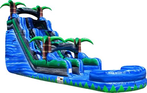 Tropic Thunder Water Slide Best Inflatable Water Slides And Spacewalks