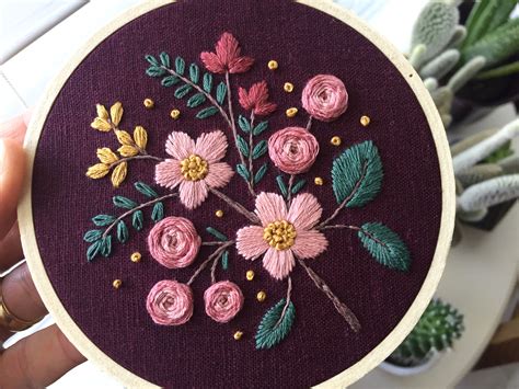 Floral Embroidery Sewing Embroidery Designs Embroidery Patterns