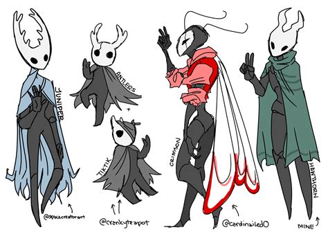 Disaster Duo — Some Sketches Of Hollow Knight Ocs Ive Seen