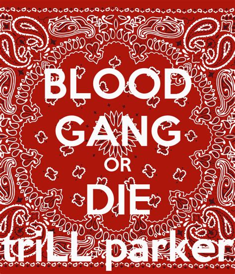 Find over 100+ of the best free gang images. BLOOD GANG OR DIE triLL parker Poster | trill | Keep Calm ...