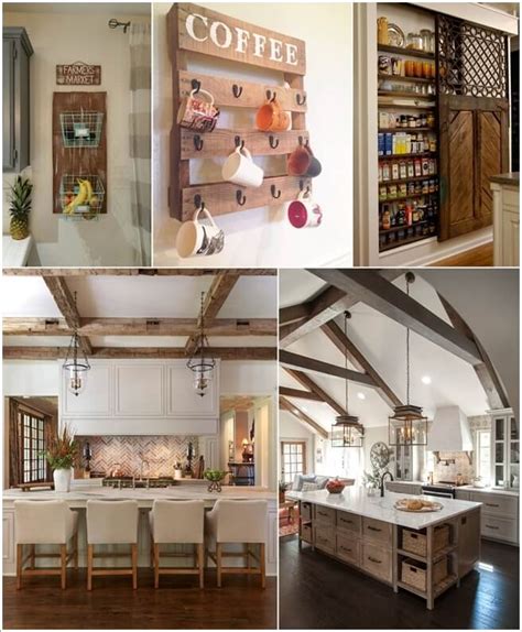 It is a great idea, especially for small kitchens, say the experts at park and oak interior design. 10 Amazing Rustic Kitchen Decor Ideas