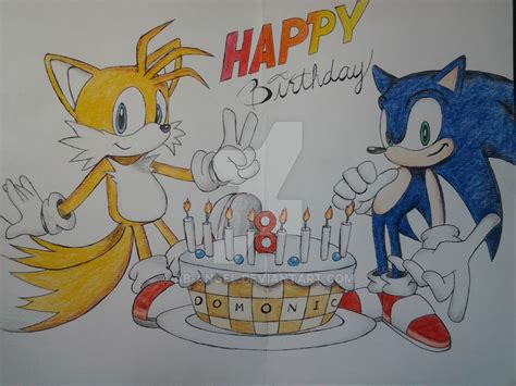 Get up to 35% off. Sonic and Tails birthday card (inside) by ab-angel on ...
