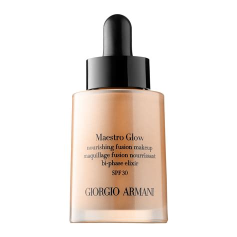 Sephora Giorgio Armani Maestro Glow Nourishing Fusion Makeup