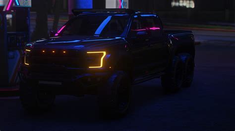 2017 Hennessey Velociraptor 6x6 Fivem Animated Gta 5 Mods