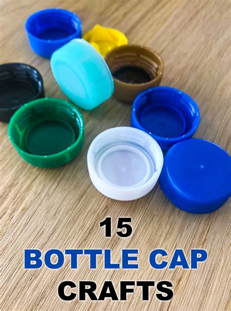 15 Creative Bottle Cap Crafts