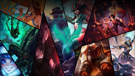 League Of Legend Support Hero Graphic Wallpaper League Of Legends