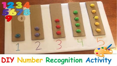 Diy Number Recognition Activity Activities For Toddlers Montessori