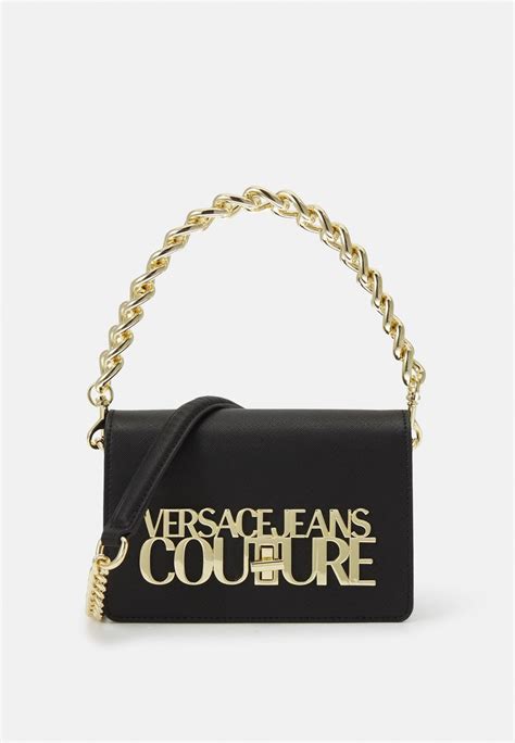 versace jeans couture range logo lock sketch bags handtasche black schwarz zalando at