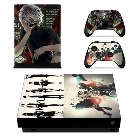 Tokyo Ghoul Decal Skin Sticker For Xbox One X And Controllers