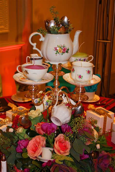 tea party essentials mad hatter style eventtrender tea party centerpieces christmas tea