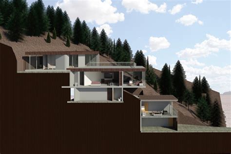 House Plans On Steep Hillsides House Design Ideas