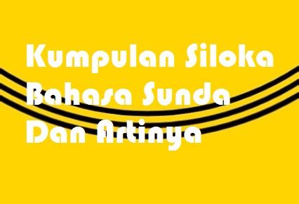 Bahasa Siloka Urang Sunda - Dillonctz