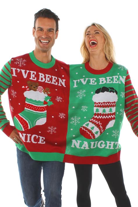 12 Hilarious Ugly Christmas Sweaters For Couples Oddee