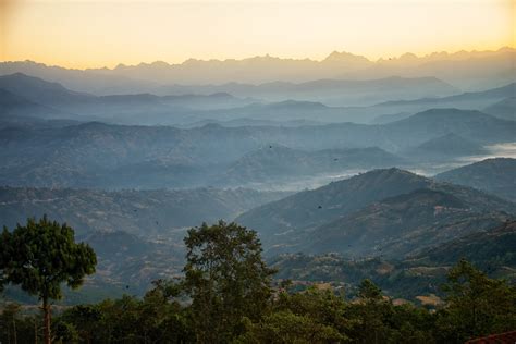 Sunrise View At Nagarkot Nepal Camelkw Flickr