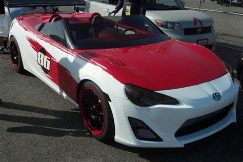 Scion Fr S Speedster Concept By Cartel Customs Spotted In California