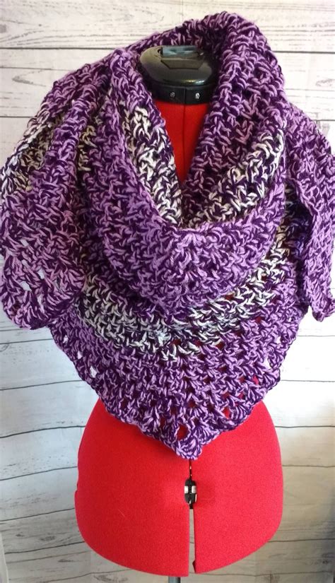 Triangular Prayer Shawl Crochet Pattern To Lift Up Your Spirit