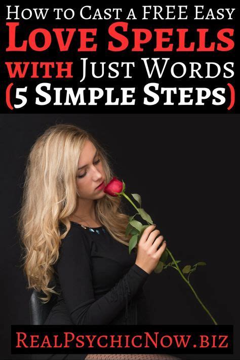 Learn How To Cast A Free Easy Love Spells With Just Words Even If You Re An Absolute Beginner In