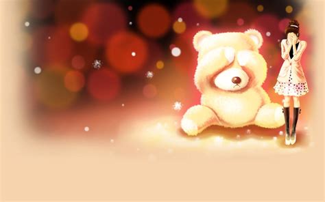 Anime Teddy Bear Wallpapers Wallpaper Cave