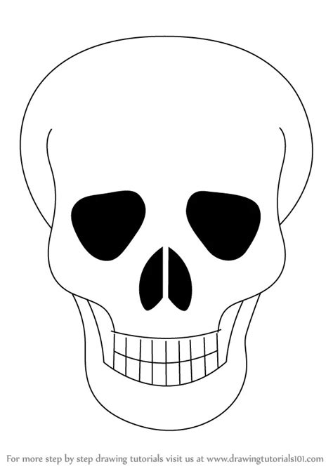 Easy To Draw Skulls