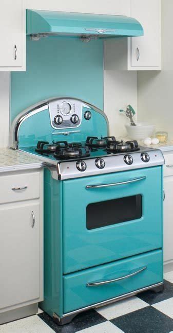 Turquoise Appliances 23 Retro Kitchens You Can Copy In Your
