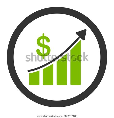 Sales Vector Icon This Rounded Flat Stock Vector Royalty Free 308207483