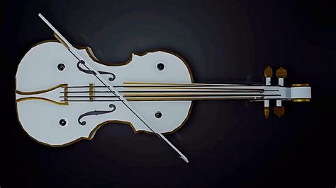 3d Violin Animation I Made With Cinema 4d Youtube