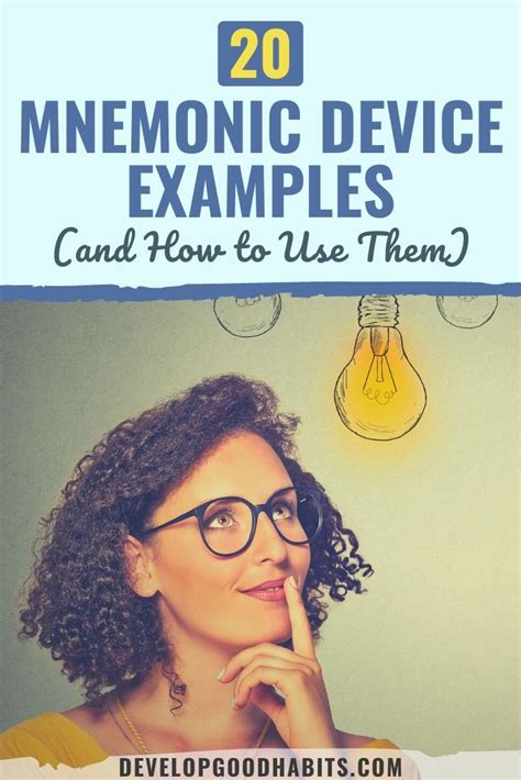 20 Mnemonic Device Examples And How To Use Them