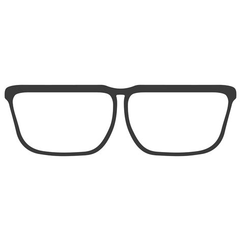 Illustration Of Glasses Icon 13743909 Png