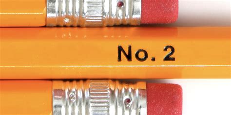 What Those Pencil Lead Numbers Mean — And Why Number 2 Is The Most