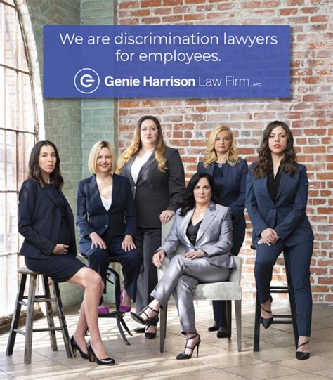 Workplace Discrimination Lawyers Genie Harrison Law Firm Free