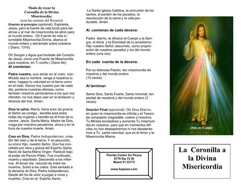 Pdf Coronilla De La Misericordia Triptico Pdf Pdfslidetips