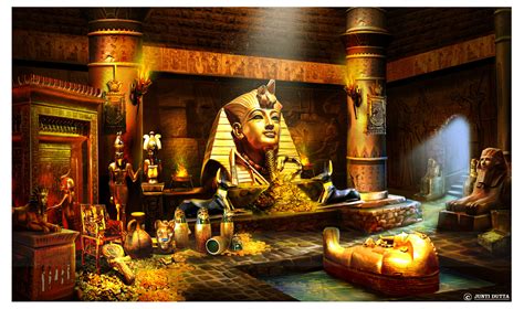 Junti Dutta Ancient Egyptian Treasure Room