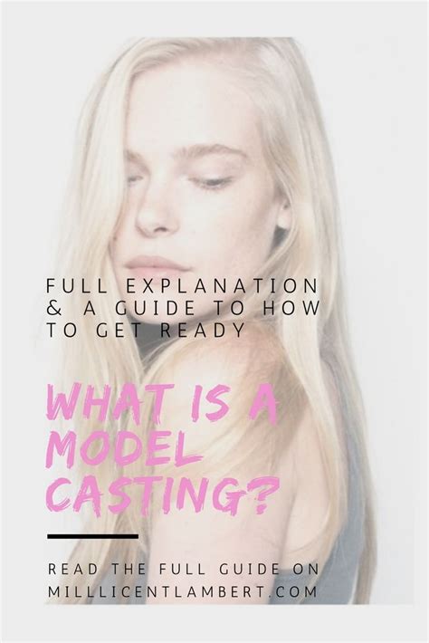 want to know what is a model casting or audition want to know how to prepare… it cast