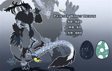 Closed Demon Adopt By Frostiearts On Deviantart