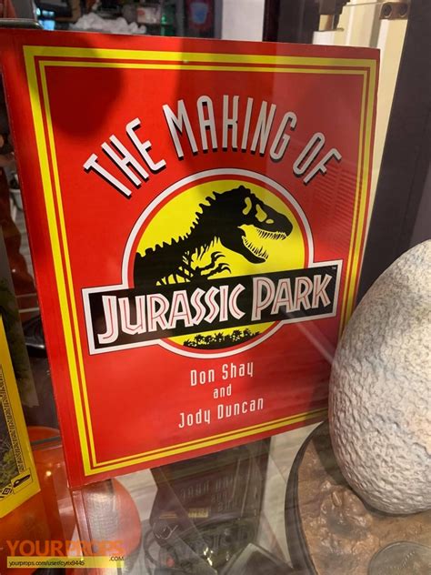 Jurassic Park The Making Of Jurassic Park Book Replica Movie Prop