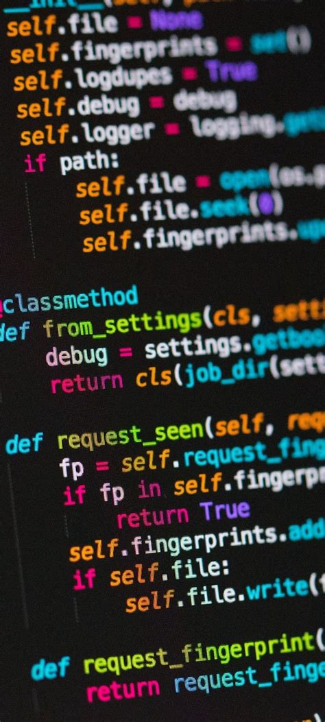Code Programming Text Wallpaper - [720x1600]