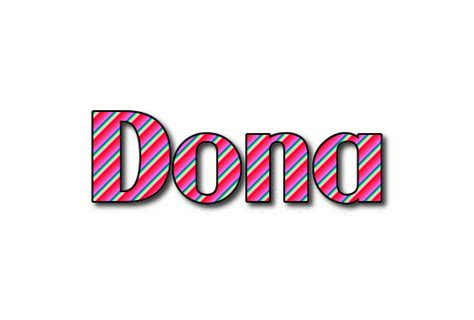 Dona Logo Free Name Design Tool From Flaming Text