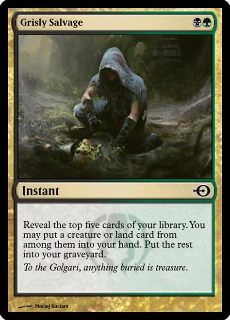 Grisly Salvage · Commander 2020 C20 215 · Scryfall Magic The